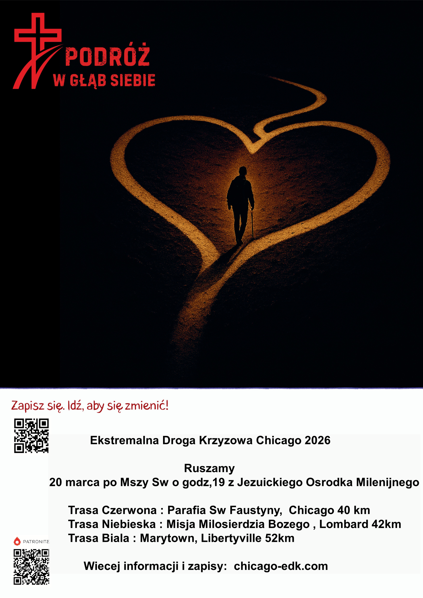 EKSTREMALNA DROGA KRZYŻOWA ULICAMI CHICAGO 20 MARCA 2026 